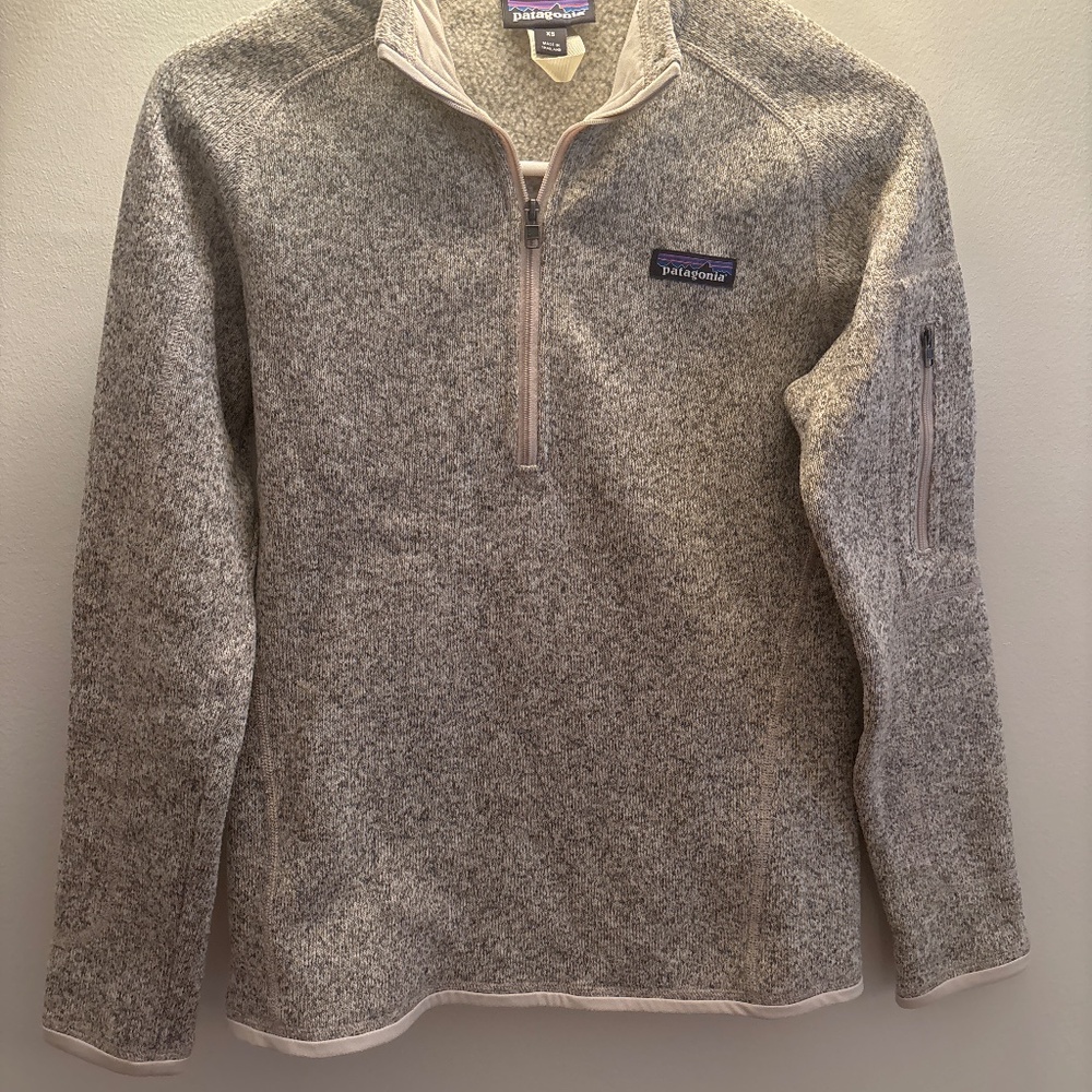 Patagonia half‎ zip Womens jacket, size xs